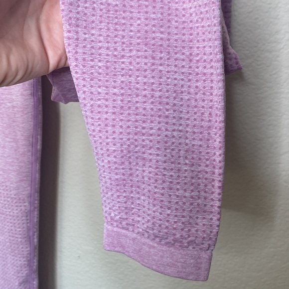 Gymshark vital seamless leggings heathered pink EUC see measurements - Picture 3 of 5